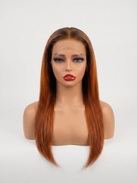 Human Hair Bob Lace Front Wig - 1