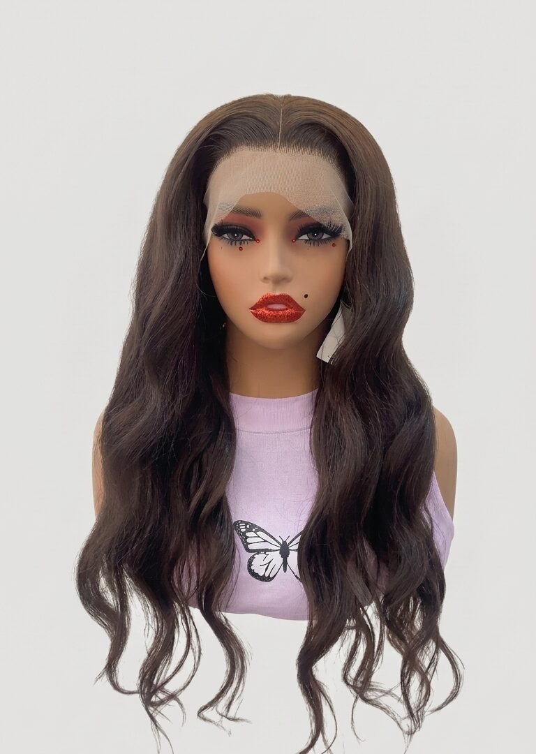 Loose Wave Heat-Resistant Fibre Lace Front Wig - 1
