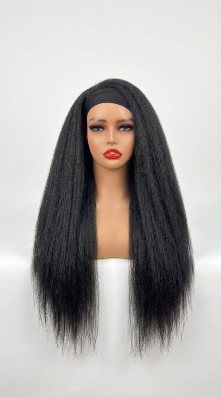 Naturalista Kinky Straight (Yaki) Lace Front Wig - 1