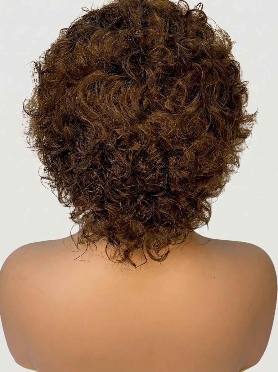 Pixie Water Curl Lace Front Wig - 4
