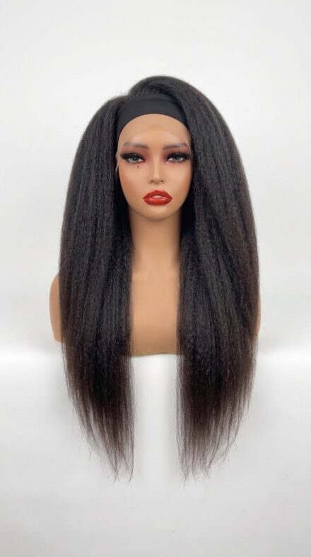 Afro Kinky Curl Lace Front Wig - 1