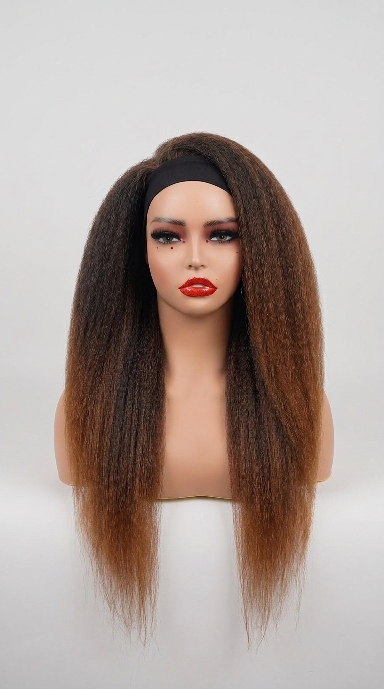 Afro Kinky Curl Lace Front Wig - 2